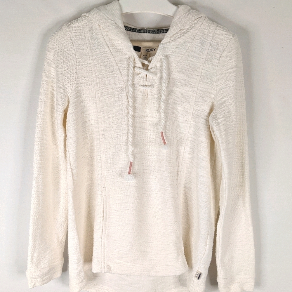 HOLD S ROXY Never Worn Lace-Up Hoodie Small - Picture 9 of 12